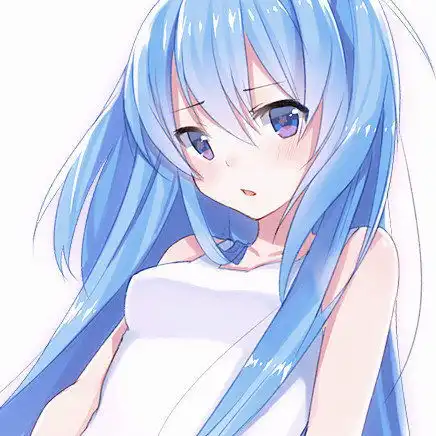 超治愈的蓝色系头像
