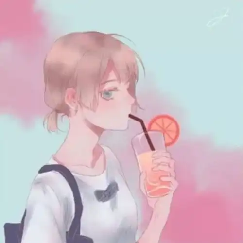 和喜欢的男孩子岁岁年年的情头
