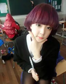 短发
