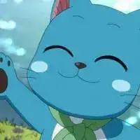 求一头像,卡通的,一只蓝色的猫,不是多啦a梦
