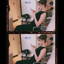 组图少女时代林允儿穿羽绒服无损颜值回眸清纯眼神杀
