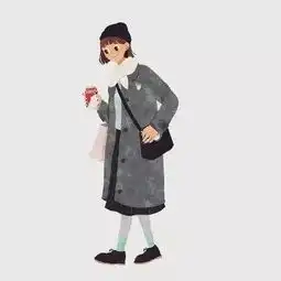 小清新系列插画

