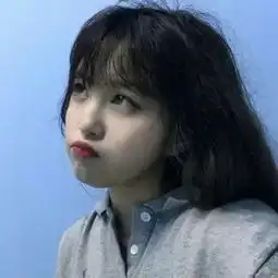 女生头像蓝色系网红女生头像大全
