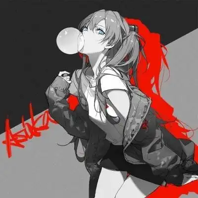 日系丧头像二次元丧系头像女
