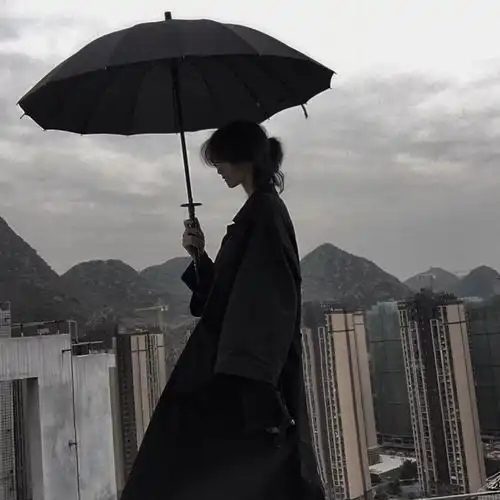 暗黑高冷女生头像,霸气御姐丧系女头
