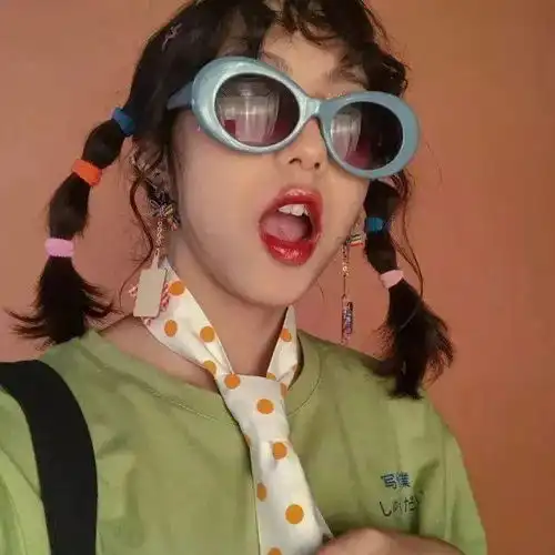 绿色可爱系列女生头像集
