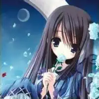 朦胧效果的萌系女生卡通qq头像图片大全
