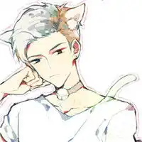 二次元猫耳男生头像图片
