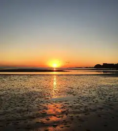 鸽子窝公园遇见最美的日出
