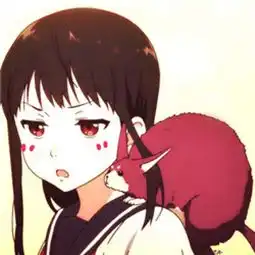 插画动漫二次元头像萌系女

