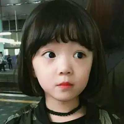 小女孩头像可爱萌萌哒

