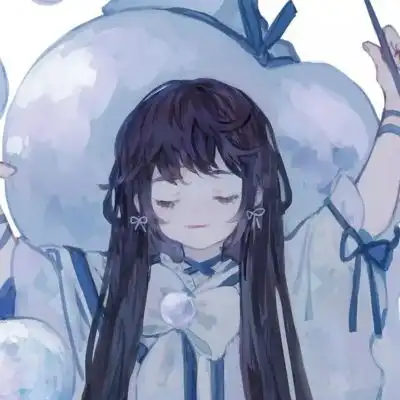 念七动漫女生手控头像
