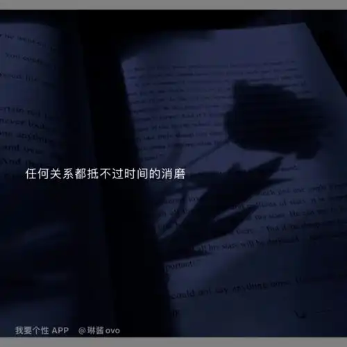 低谷期的丧系文案句子

