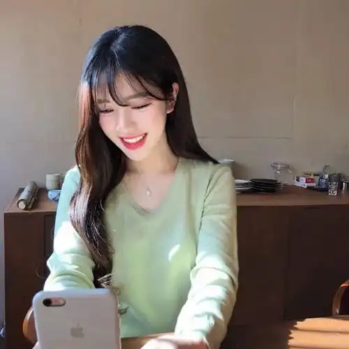 ins风韩范女生头像

