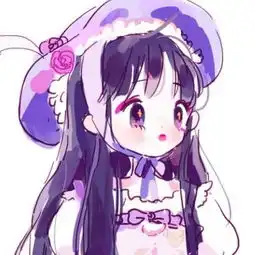 2018唯美紫色系的动漫女生头像大卡通动漫头像我要个性网
