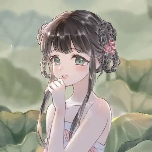 动漫头像女生古风系头像,君子莫见怪,小女子这厢有礼了

