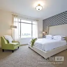 活力女孩的装修哲学如何恰当使用绿色点缀卧室
