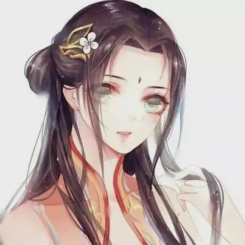 动漫头像爱花也可以迎风雨
