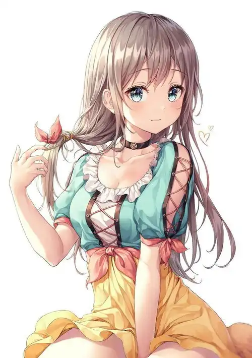 清纯萌系少女高清壁纸,动漫二次元
