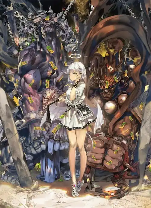插画作品画风多样的韩系动漫少女造型养眼
