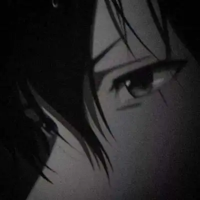 眼部动漫男头酷帅
