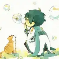 猫控男生头像动漫微信头像图片大全
