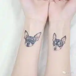 30款小清新纹身,轰炸你的少女心
