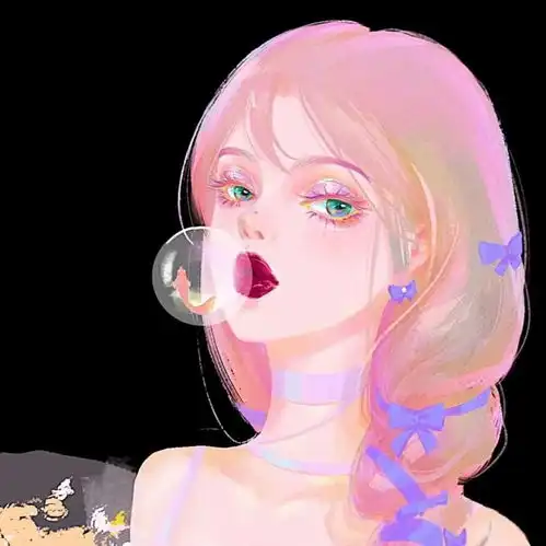 一组超有气质的ins风女生头像
