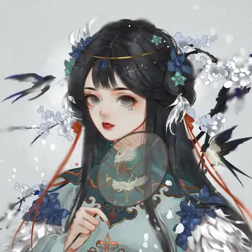 古风女头说话就说话,别大声,我怕狗
