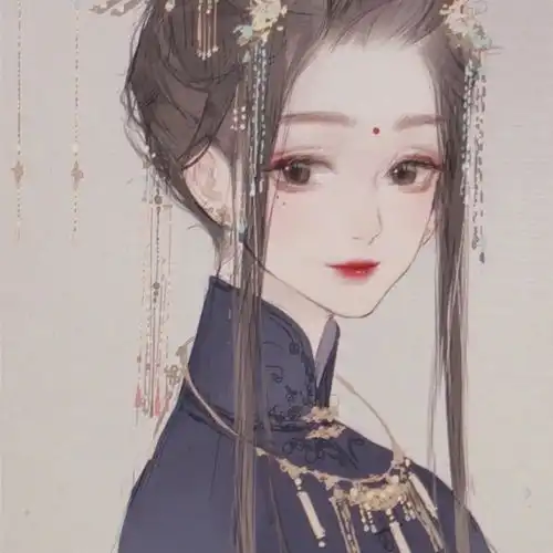 超美国风女生头像
