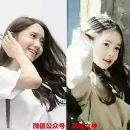 小女神太美被大家拿来做头像迷你版林允儿呀
