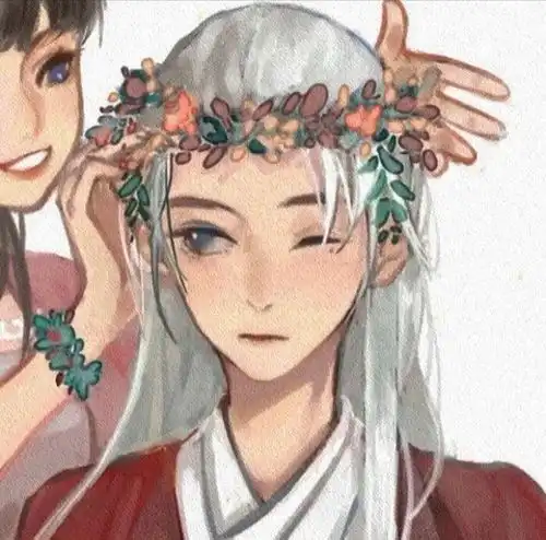 古风情头情侣漫头
