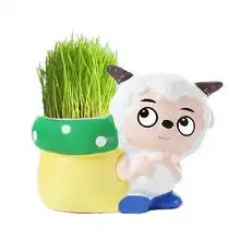 雨后花语趣味青草系列喜羊羊与灰太狼喜羊羊
