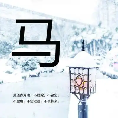 姓氏头像莫道岁月晚,不蹉跎,不留念,不念过往,不畏将来
