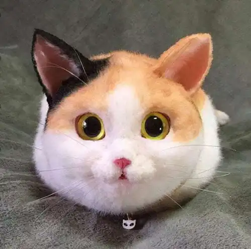 这可爱的猫咪却是包包,看着有点不相信,是出自日本一位主妇之手
