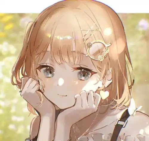超级好看的动漫女生头像心动不如行动
