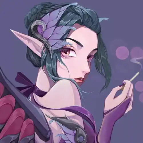 这波绿色系女生头像送给你
