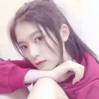 小清新少女头像粉色系真人图片粉红可爱系女生头像
