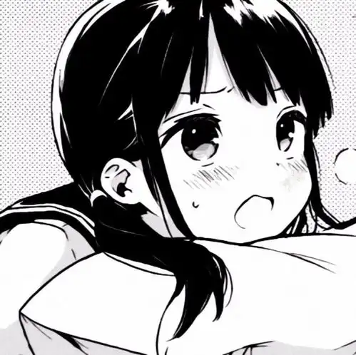 动漫头像动漫漫画小甜饼女头像图片
