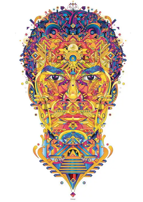 头像不够出众看看国际高手都是怎么画的吧
