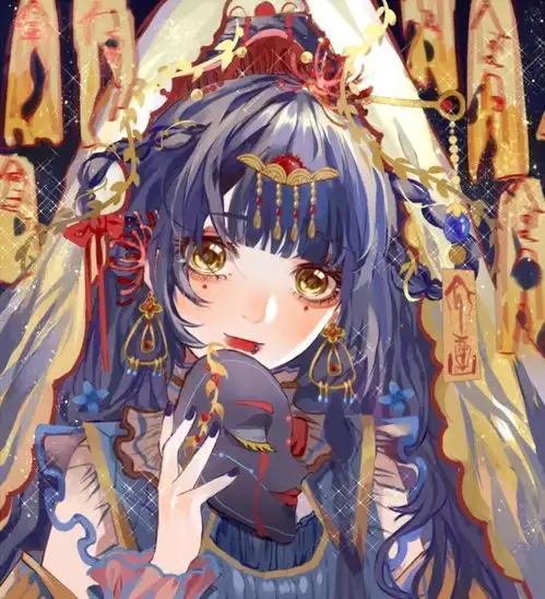 女生二次元系列头像可爱系
