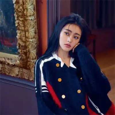 张天爱高清头像大全喜欢你牵着我的手穿过人群的感觉
