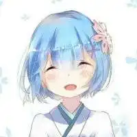 二次元蓝色系qq女生头像女人要像猫一样的高傲
