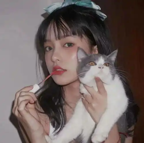 头像图片丨女生头像丨可爱的猫系女头1214
