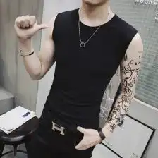 追鹿男士背心
