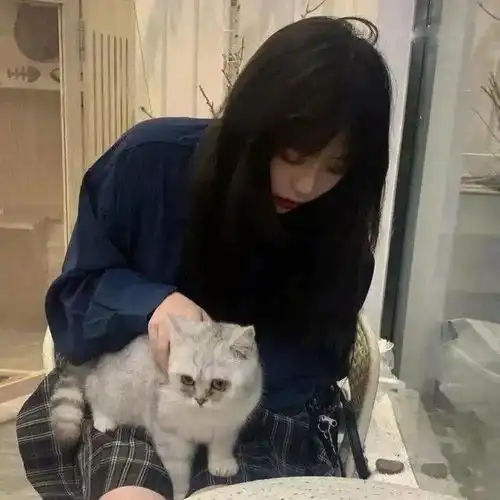 头像图片丨女生头像丨可爱的猫系女头1214
