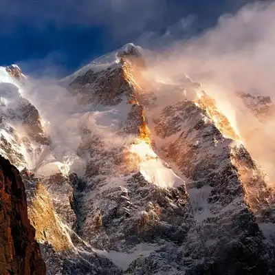 最好看的风景微信头像,冬季雪景优美自然风景高清图片
