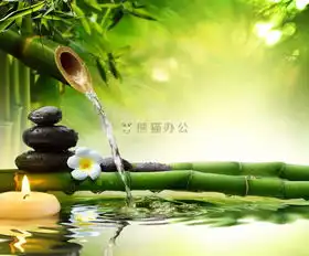 竹林美景图片ppt配图下载熊猫办公
