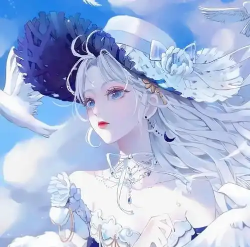 唯美梦幻高清动漫男女生头像
