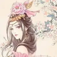 卡通古风头像女长发可爱的卡通古风女生头像
